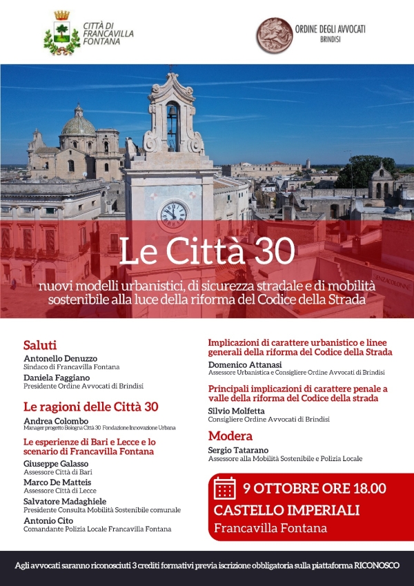 Incontro sul modello delle Città 30