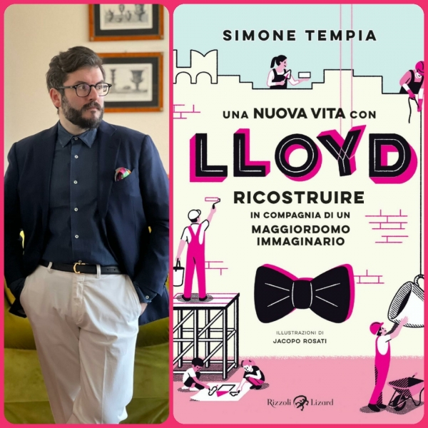 Il Festival del Libro Emergente ospita Simone Tempia e il Maggiordomo Immaginario LLOYD