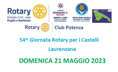 54^ giornata Rotary per i castelli a Laurenzana