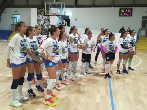 Aurora Volley Brindisi: Prima sconfitta stagionale contro la Academy Volley Gioia