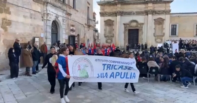 Grande festa ieri mattina a Mesagne in occasione dell’inaugurazione regionale dell’anno scolastico 2023/2024