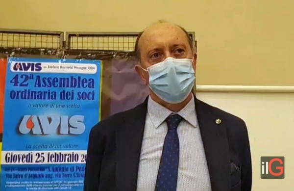 Il presidente Zezza. &quot;Anche in estate l&#039;Avis continua la raccolta di sangue&quot;