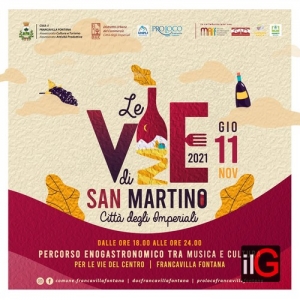 Giovedì 11 novembre appuntamento con le Vie di San Martino