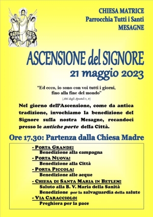 L&#039;Ascensione del Signore a Mesagne