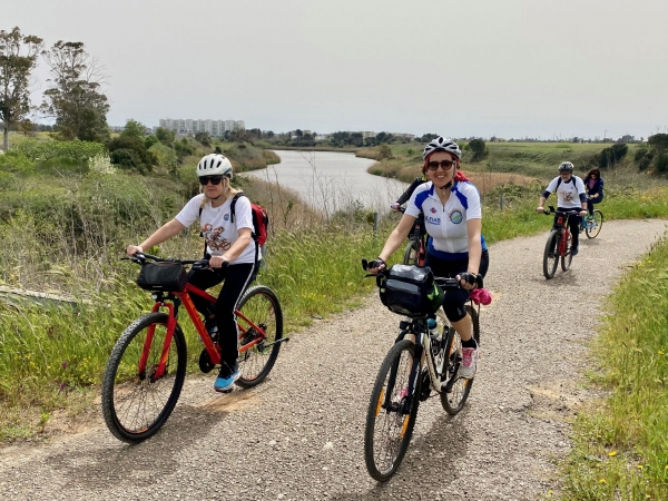 I cicloamici lungole stradine dell&#039;invaso del Cillarese