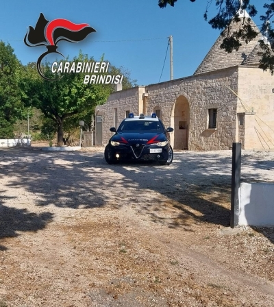 CATTURATO NELLE CAMPAGNE FRA OSTUNI E CISTERNINO IL LATITANTE COSIMO LAMENDOLA