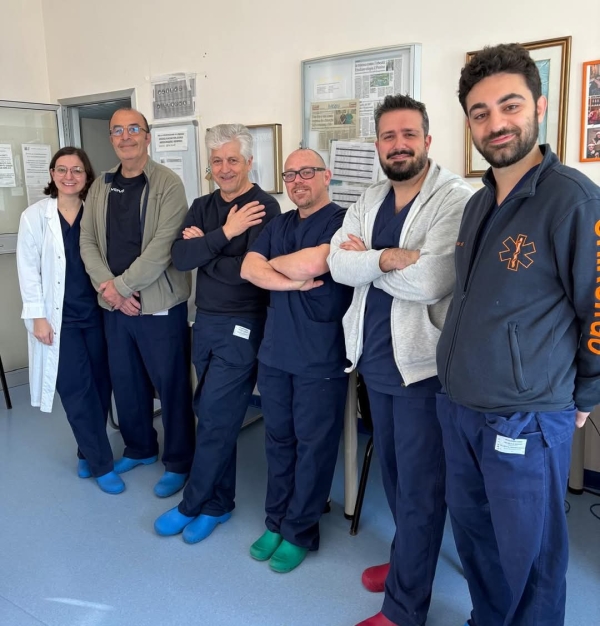 Intervento raro e complesso eseguito con successo all’ospedale Perrino di Brindisi