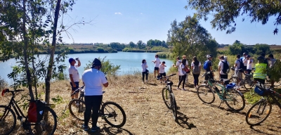 I Cicloamici presso l&#039;oasi del Cillarese