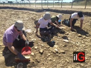 Mesagne. La via Appia antica è divenuta un cantiere di studio