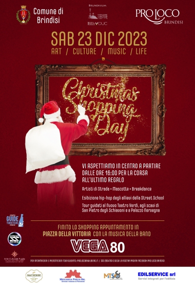 Pro Loco Brindisi presenta Christmas Shopping DAY