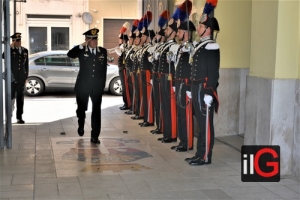 Visita del Generale di Corpo d’Armata Andrea Rispoli al Comando Provinciale Carabinieri di Brindisi