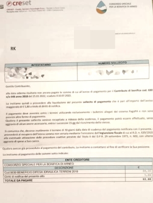 Consorzi commissariati, altre cartelle in arrivo. Lo stop di CIA e Copagri