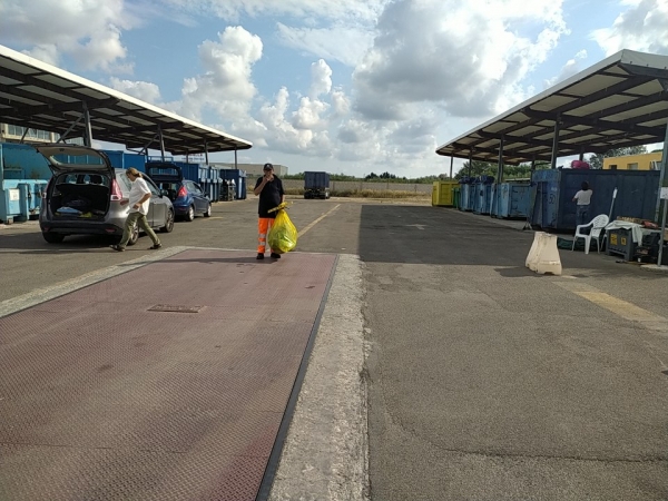 Mesagne. L&#039;ecocentro di via Marangio, un&#039;eccellenza