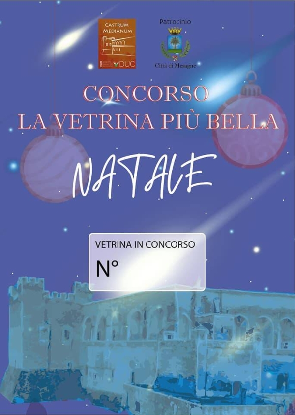 Mesagne. Concorso Natale in vetrina 2022