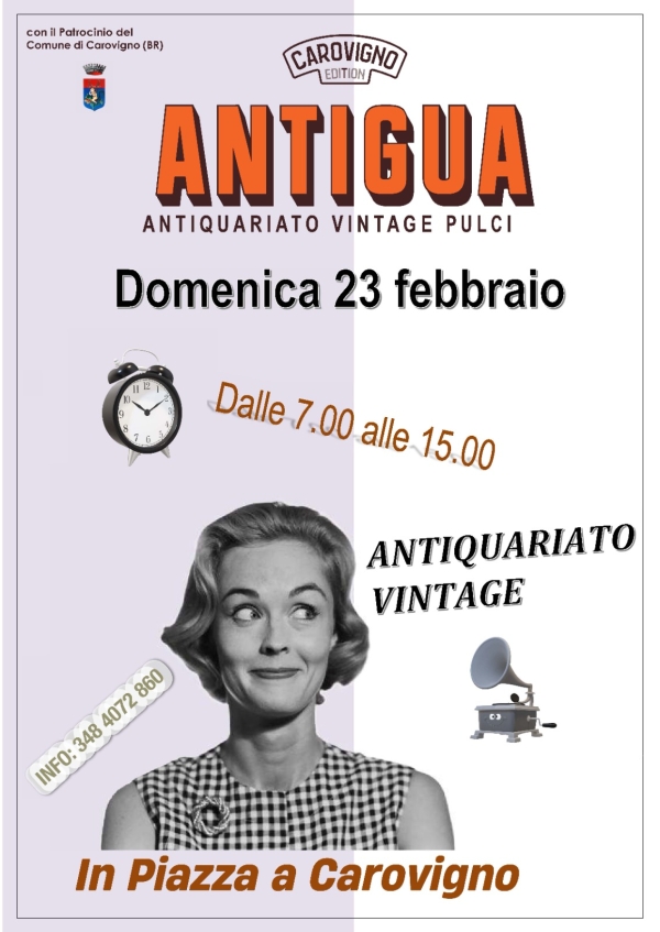 Domenica Carovigno si tuffa nel passato con la &quot;Edizione Antigua&quot;