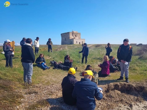 La staffetta blu per l&#039;autismo fa tappa a Torre Guaceto