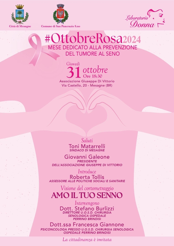 Ottobre rosa anche a Mesagne