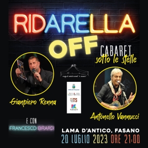 È tempo di «Ridarella OFF», il cabaret è in scena a Lama d’Antico