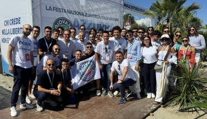 GLI AZZURRI DELLA PROVINCIA DI BRINDISI PRESENTI ALLA FESTA NAZIONALE DI FORZA ITALIA GIOVANI