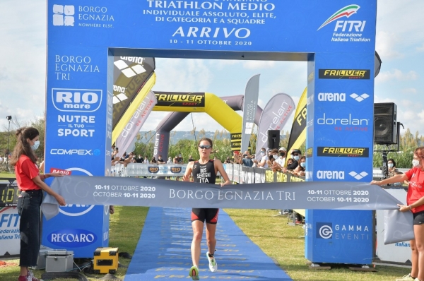 Borgo Egnazia Tri Sprint. Andrea Giacomo Secchiero e Bianca Seregni vincono la prima edizione