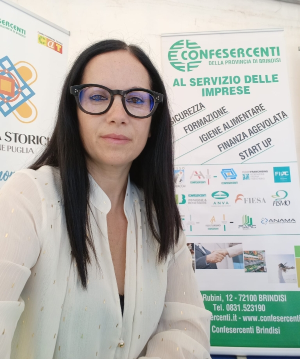 Stefania Semeraro è la nuova responsabile dell’organizzazione territoriale di Confesercenti del comune di Mesagne