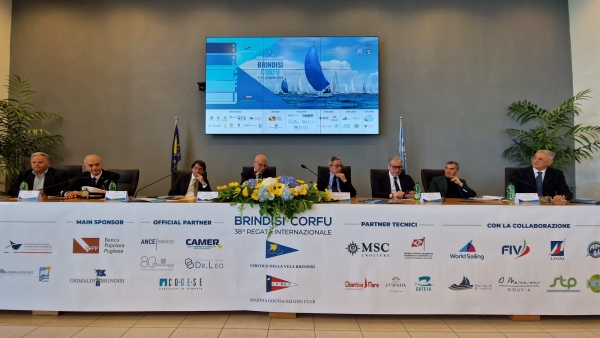 PRESENTATA LA 38^ EDIZIONE DELLA REGATA INTERNAZIONALE BRINDISI-CORFU&#039;