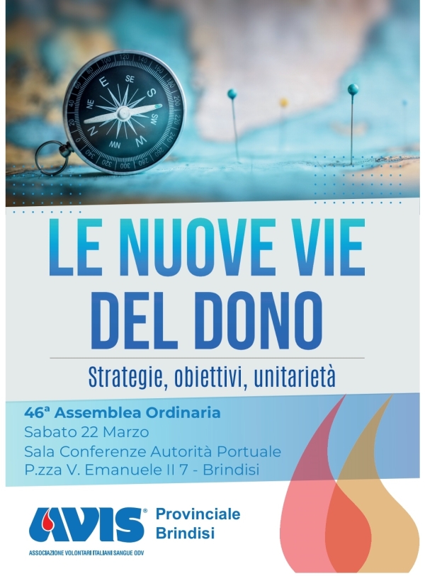 STRATEGIE, OBIETTIVI, UNITARIETÀ: L&#039;ASSEMBLEA DI AVIS PROVINCIALE BRINDISI