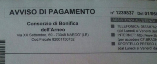 Il problema Arneo diventa sempre più stringente nei confronti del mondo agricolo