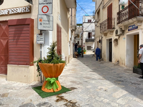 Valorizzazione e decorazione del centro storico di Mesagne