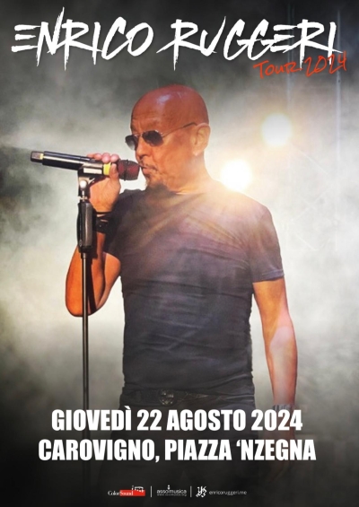 CAROVIGNO: giovedì 22 agosto concerto gratuito Enrico Ruggeri