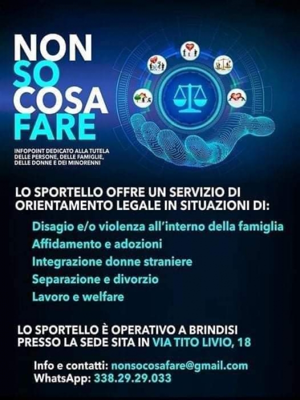 Nasce a Brindisi un Centro antiviolenza