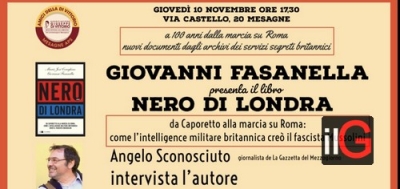 NERO DI LONDRA da Caporetto alla marcia su Roma. Di Giovanni Fasanella