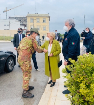 La presidente Loredana Capone accoglie il Commissario per l&#039;emergenza Figliuolo