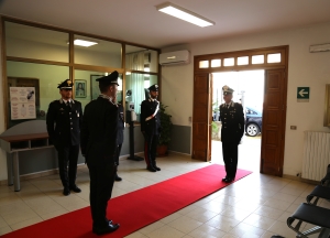 VISITA DEL COMANDANTE DELLA LEGIONE CARABINIERI “PUGLIA”, GENERALE DI BRIGATA UBALDO DEL MONACO, ALLA COMPAGNIA DI FASANO