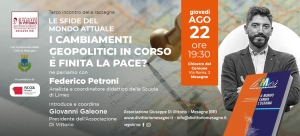 CAMBIAMENTI GEOPOLITICI IN CORSO. È FINITA LA PACE? 