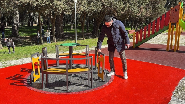 Inaugurato il nuovo parco giochi inclusivo nel Parco delle Colonne a Carovigno