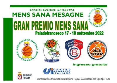 Il week end con Gran premio Mens Sana