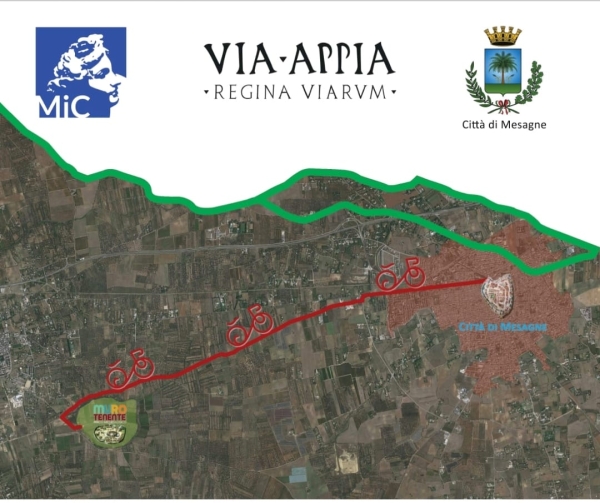 Mesagne. La Ciclovia della via Appia Antica è divenuta realtà