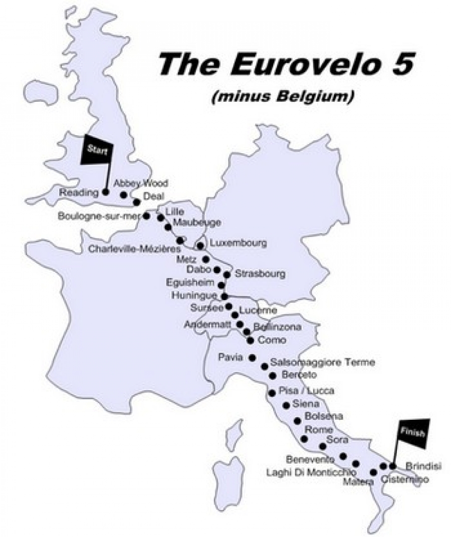 Eurovelo 5 sale