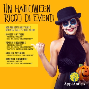 Festa di Halloween: 4 giorni di divertimento al centro commerciale AppiAnticA