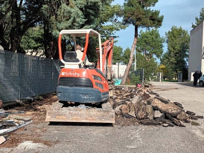 Lavori in corso nel Quartiere San Lorenzo