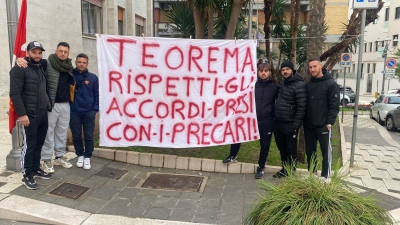 Il Sindacato Cobas con il gruppo dei precari della raccolta dei rifiuti hanno  incontrato il sindaco