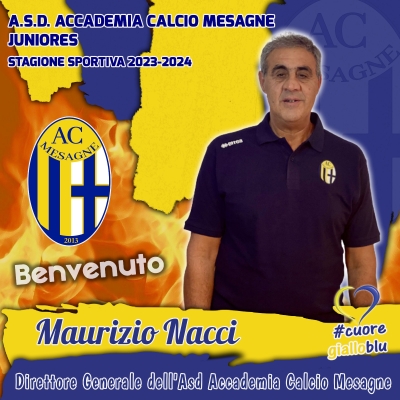 Maurizio Nacci è il nuovo Direttore Generale dell&#039;Accademia calcio Mesagne