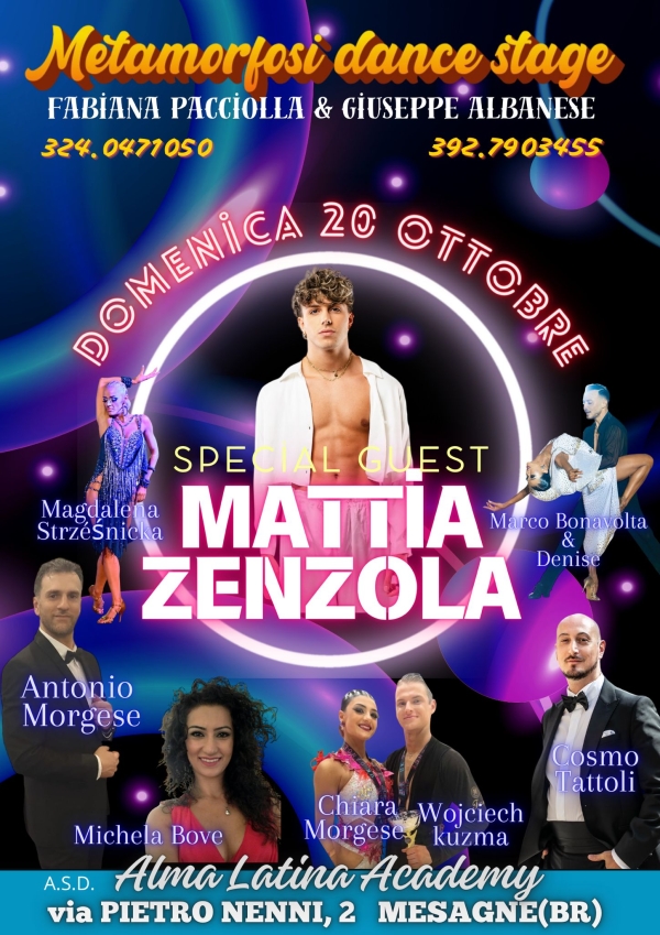 A Mesagne la &quot;Metamorfosi dance stage&quot;