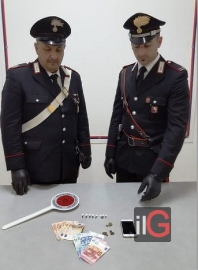 Mesagne. I carabinieri segnalano due pusher e sequestrano droga