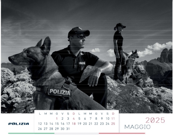 La Polizia di Stato presenta il Calendario 2025