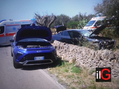 Mesagne. Incidente con 3 feriti, di cui 1 tedesco e 2 giovani