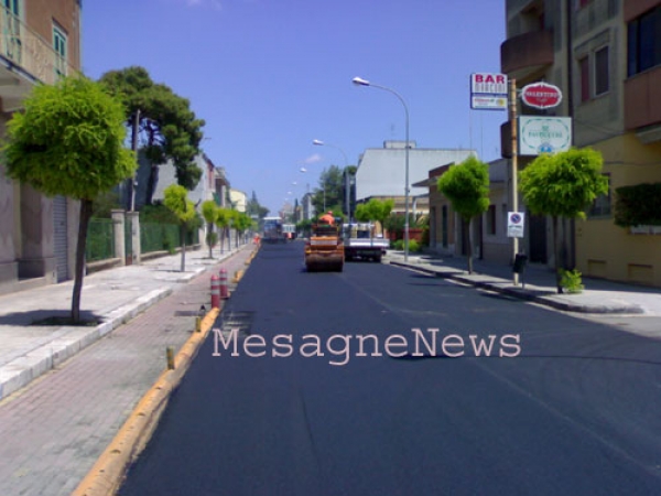 Mesagne. Tra pochi giorni la ristrutturazione di via Marconi