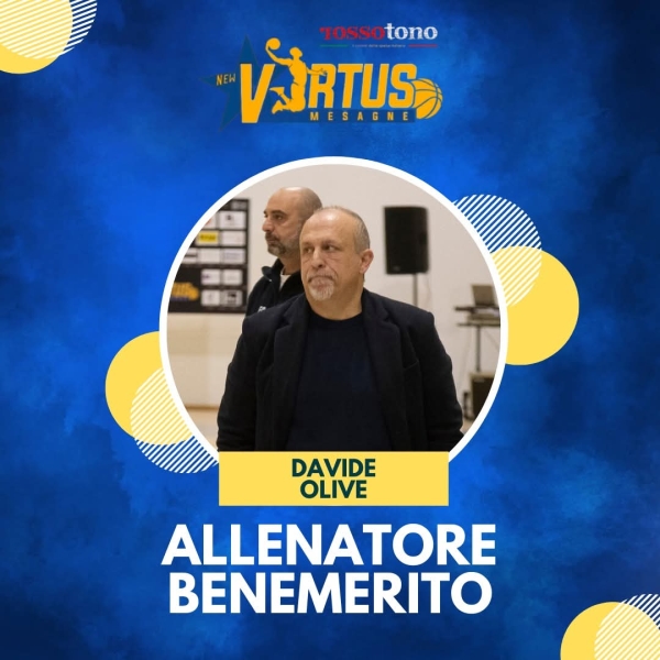 Basket. Coach Olive è Allenatore benemerito