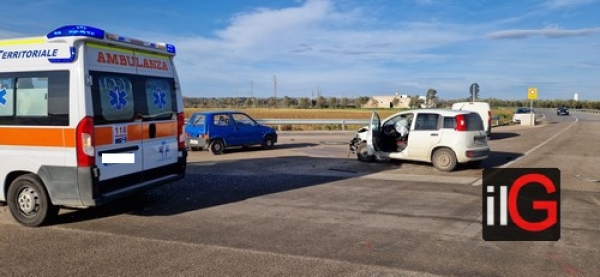 Mesagne. Incidente con 2 feriti